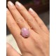 Pembe safir taşlı gümüş yüzük Pembe safir taşlı gümüş yüzük